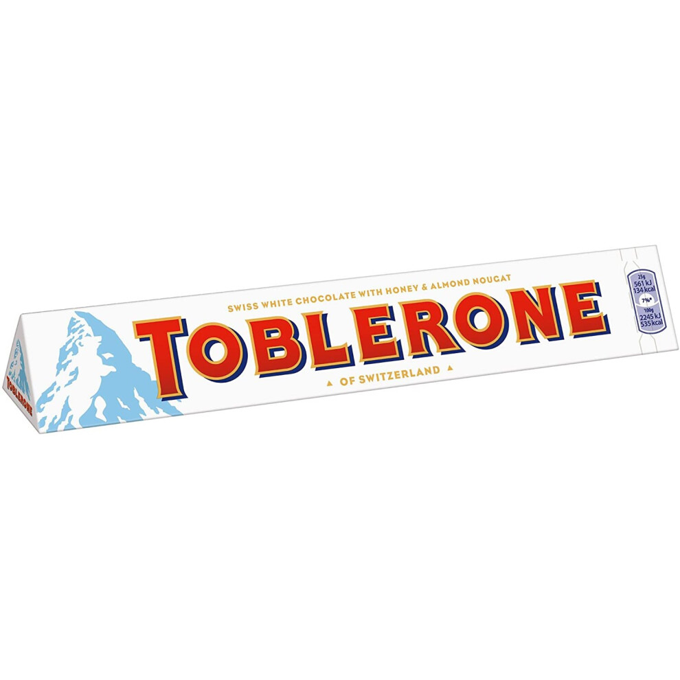 Toblerone White Chocolate Bar, Large, 360 g