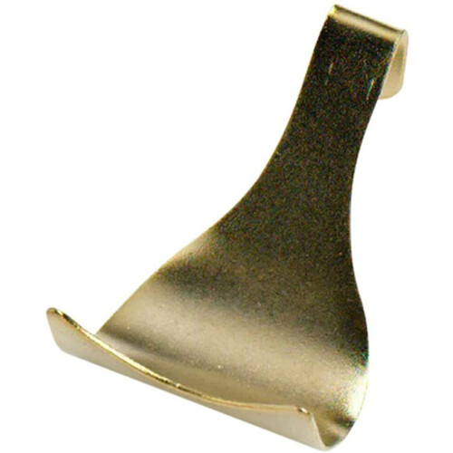 Heavy Duty Strap Hangers 61mm Slotted Nickel Plated Pack 20