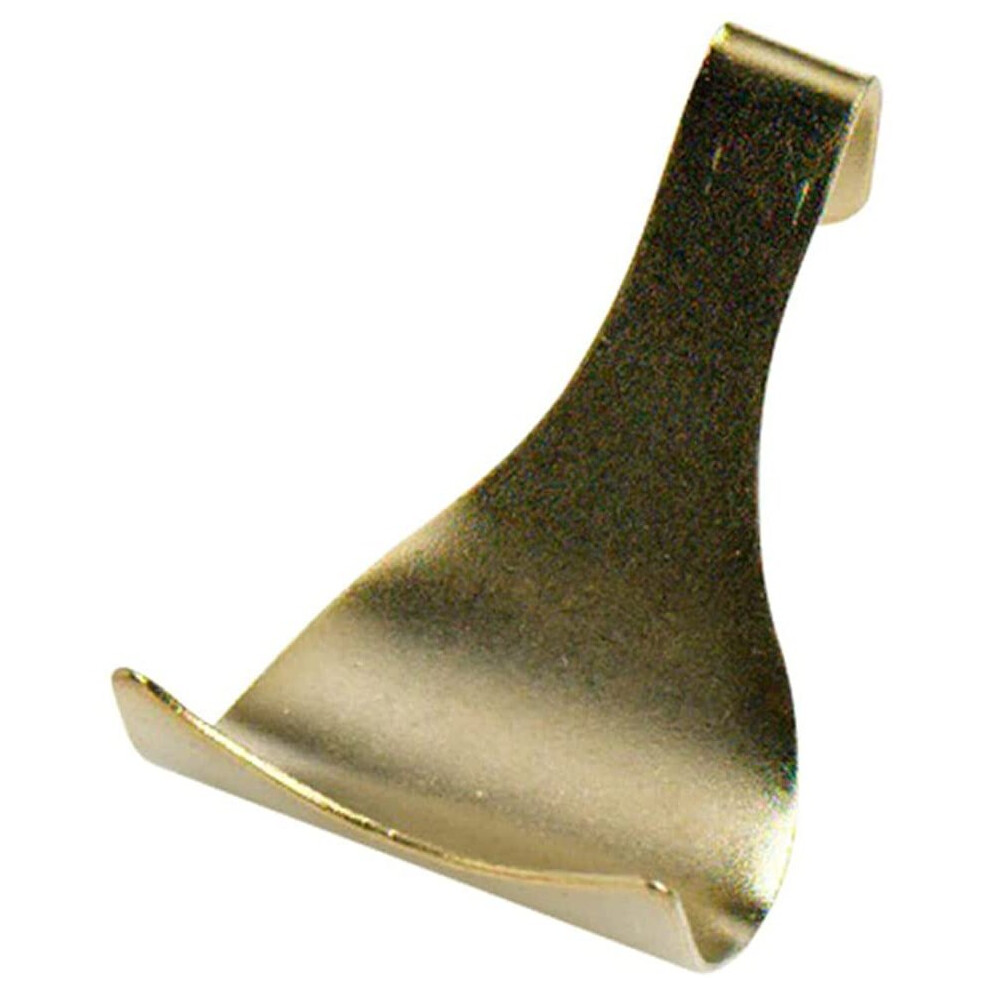 Merriway Bh04788 Eb Brass Plated Picture Rail Hanging Moulding Hooks - Pack Of 10 5013249397843