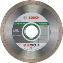 Diamant-Trennscheibe BOSCH Standard Spezial Keramik 115X22.23 MM - 2608602201