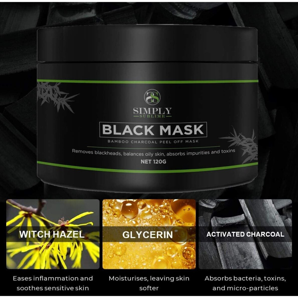 Peel Off Face Masks - Blackhead Remover Mask - Charcoal Face Mask - Face Masks Beauty Peel Off - Blackhead Mask - Acne Treatment For Men or Women - Fa