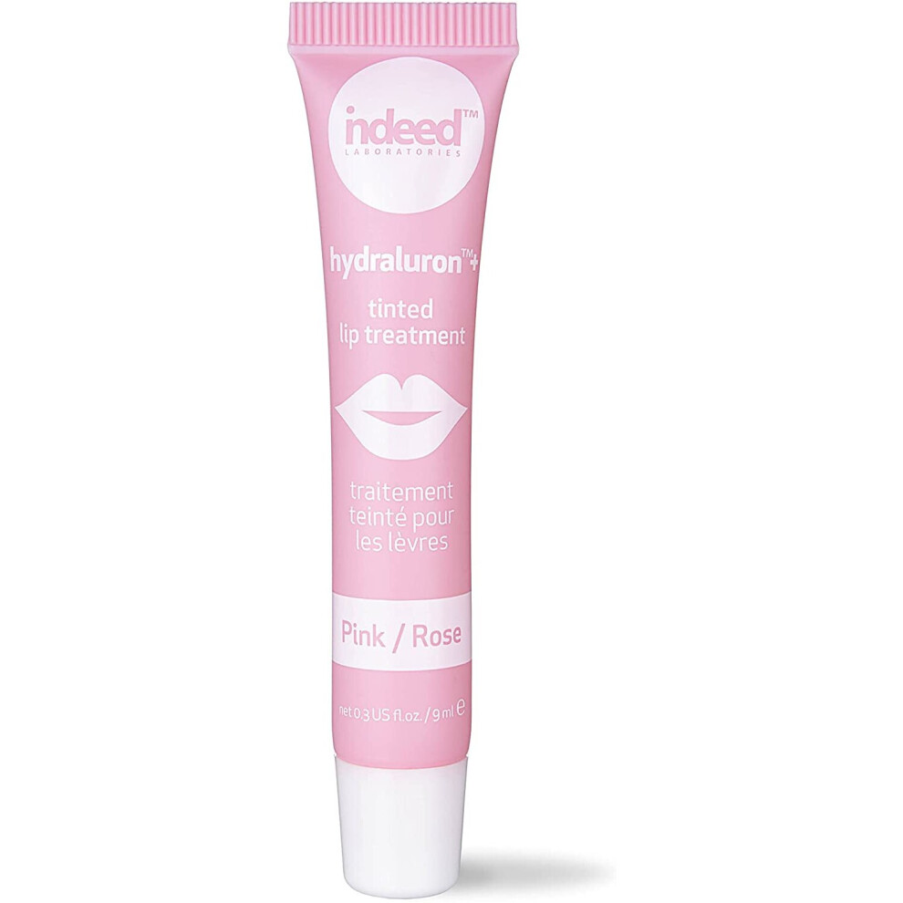 Indeed Labs Hydraluron+ Tinted Lip Treatment, Pink, 9 Ml
