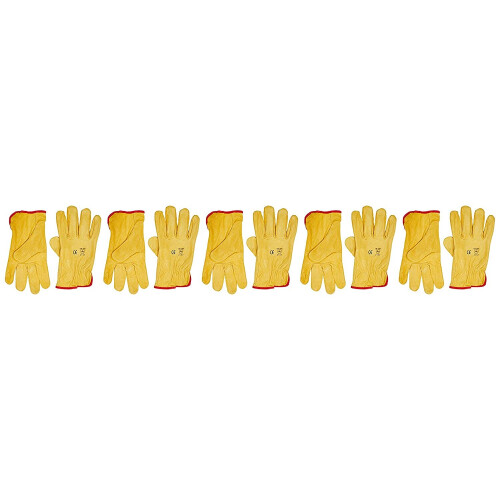 Himalayan H310-10 Premium Drivers Glove, Yellow, 10 Size, Pack of 10 on ...