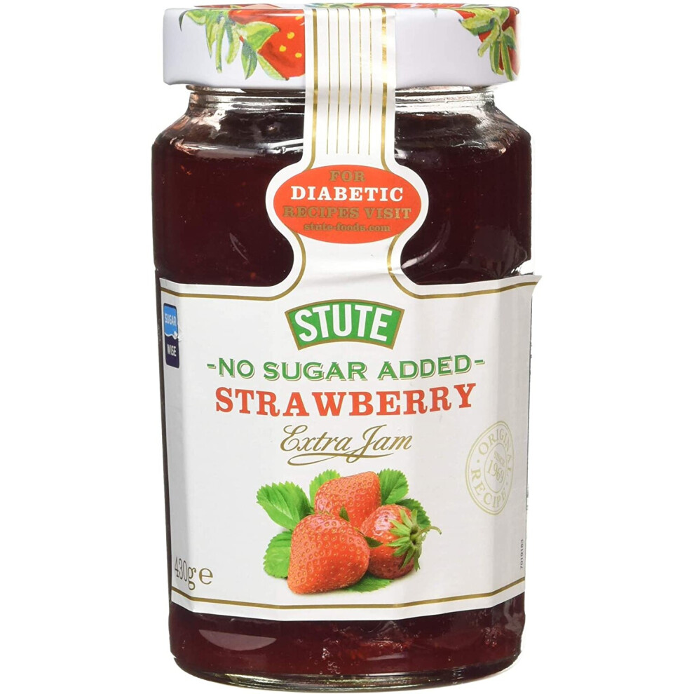 Stute Diabetic Strawberry Jam, 430g