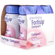 Fortisip Compact Prot Strawberry, 500 Millilitre, (Pack of 4)