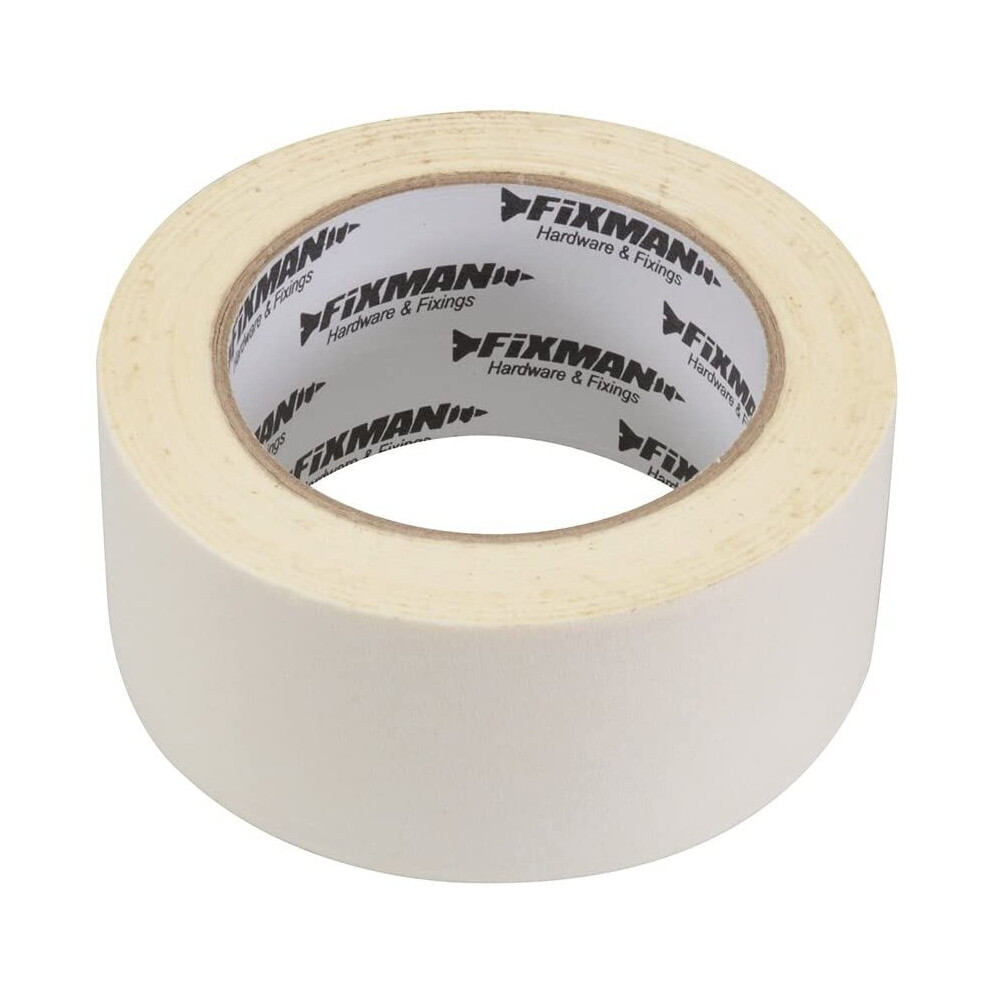 Fixman 193171 Low-Tack Easy-Peel Masking Tape 50mm x 50m