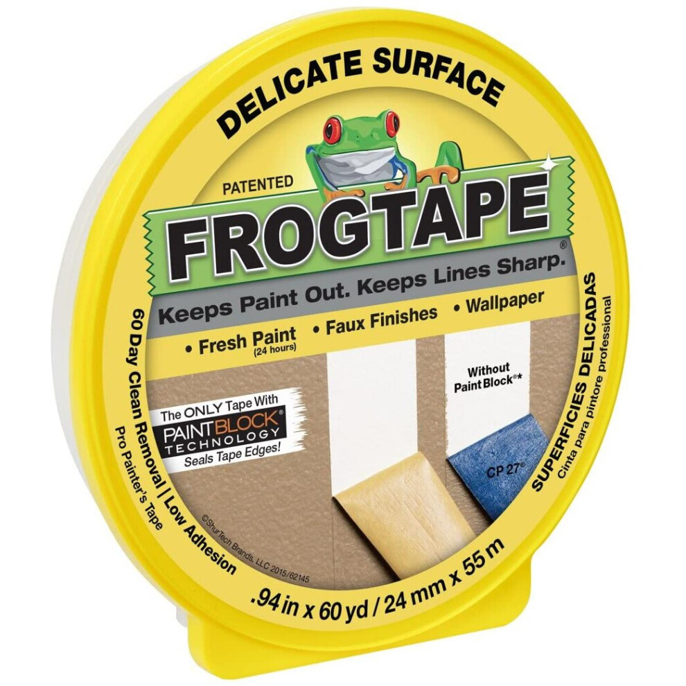 Shurtech 280220 Delicate Surface Frogtape 0.94-Inch X 60 Yd 5448095492525