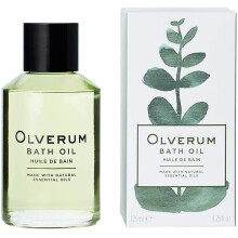 Olverum Bath Oil  Muscle Soothing Bath Oil 125ml  Concentrated Blend of Essential Oils  Relaxing Bath Oils for Women  Relax. Restore. Rene