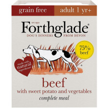 Complete Natural Wet Dog Food - Grain Free Beef (18 x 395g) Trays