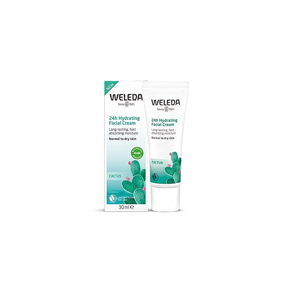 Weleda Cream Prickly Pear Cactus 24Hr Hydrating 30Ml