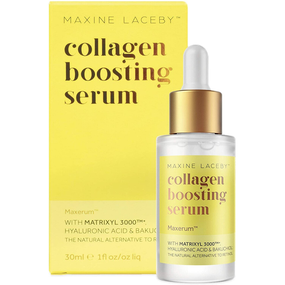 Absolute Collagen Boosting Serum With Bakuchiol & Hyaluronic Acid- The Ultimate Anti Aging & Anti Wrinkle Moisturising Face Serum