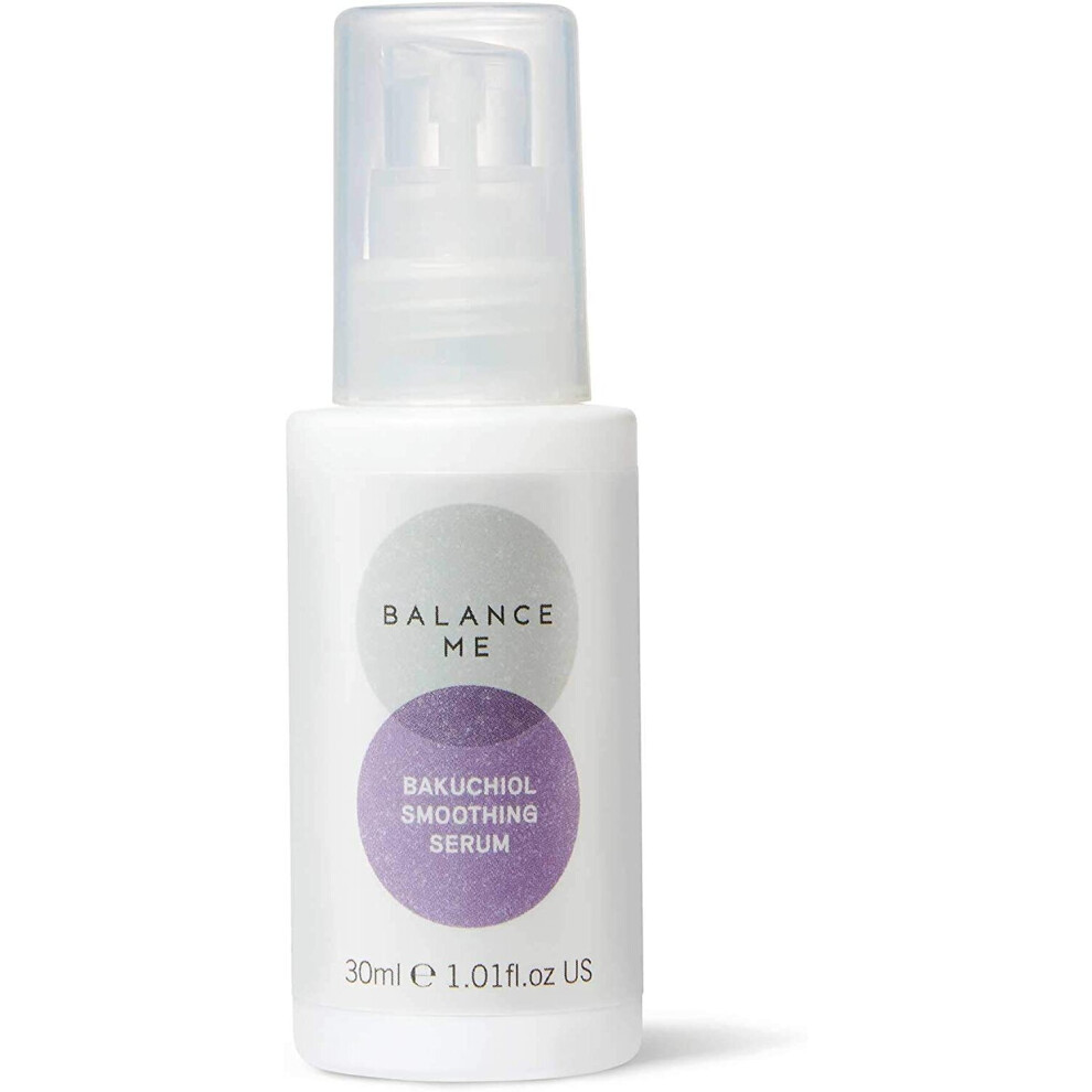 Balance Me Bakuchiol Smoothing Serum  Gentle Retinol Alternative  Anti-Ageing Face Serum  Anti-Pollution & Blue Light Protection  All Skin