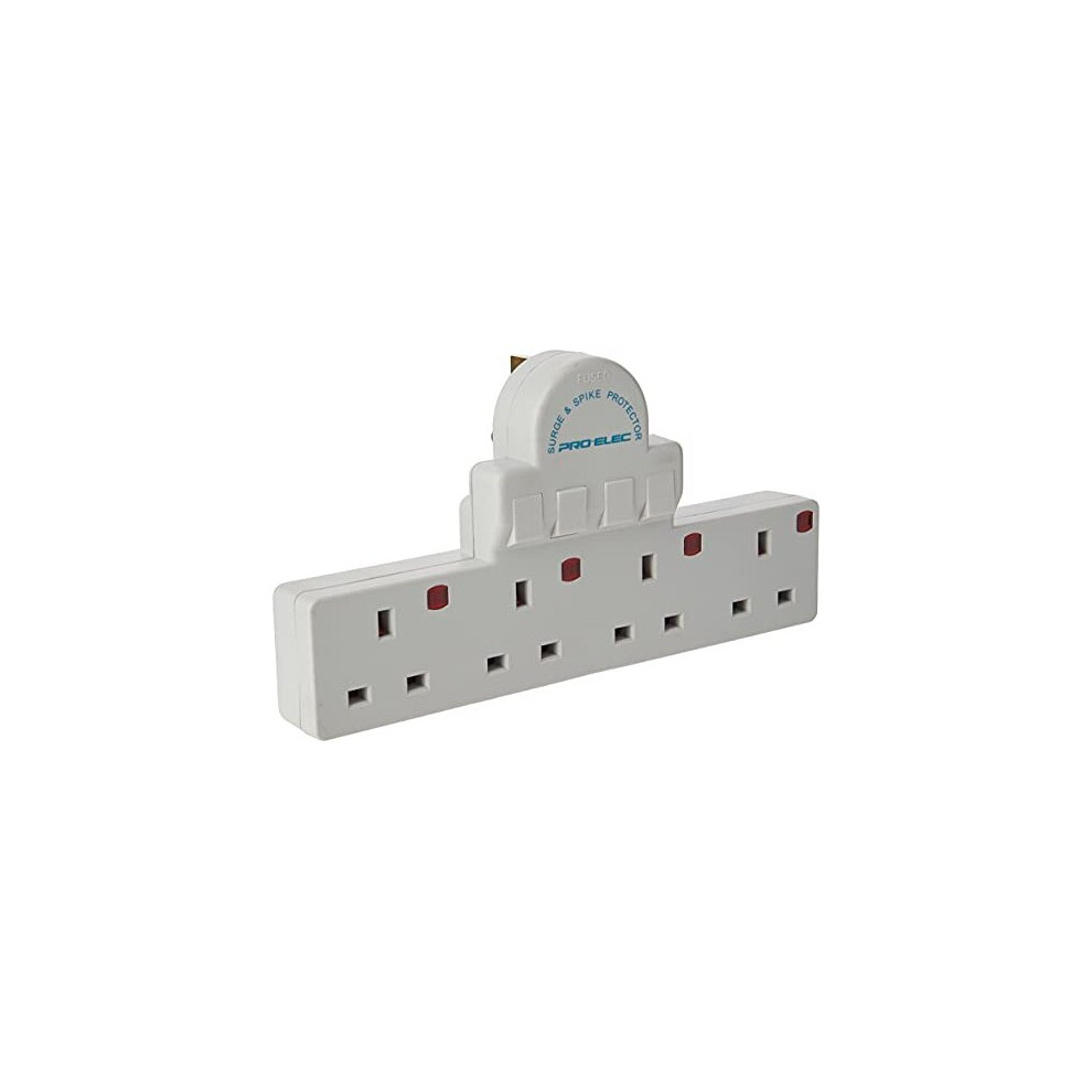 Pro-Elec 4 Gang Adaptor Switch,Cab5186 701017511779