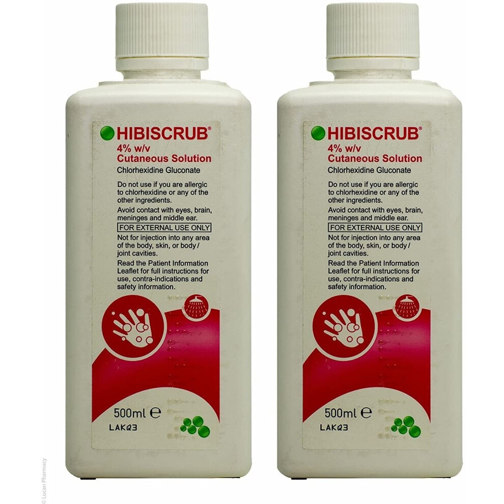 Multibuy 2x Hibiscrub Cutaneous Solution - 500ml