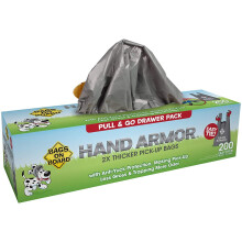 Bolsas para Perros Bags on Board | Bolsas de Desechos Extra Gruesas con Manijas | Pack de 200