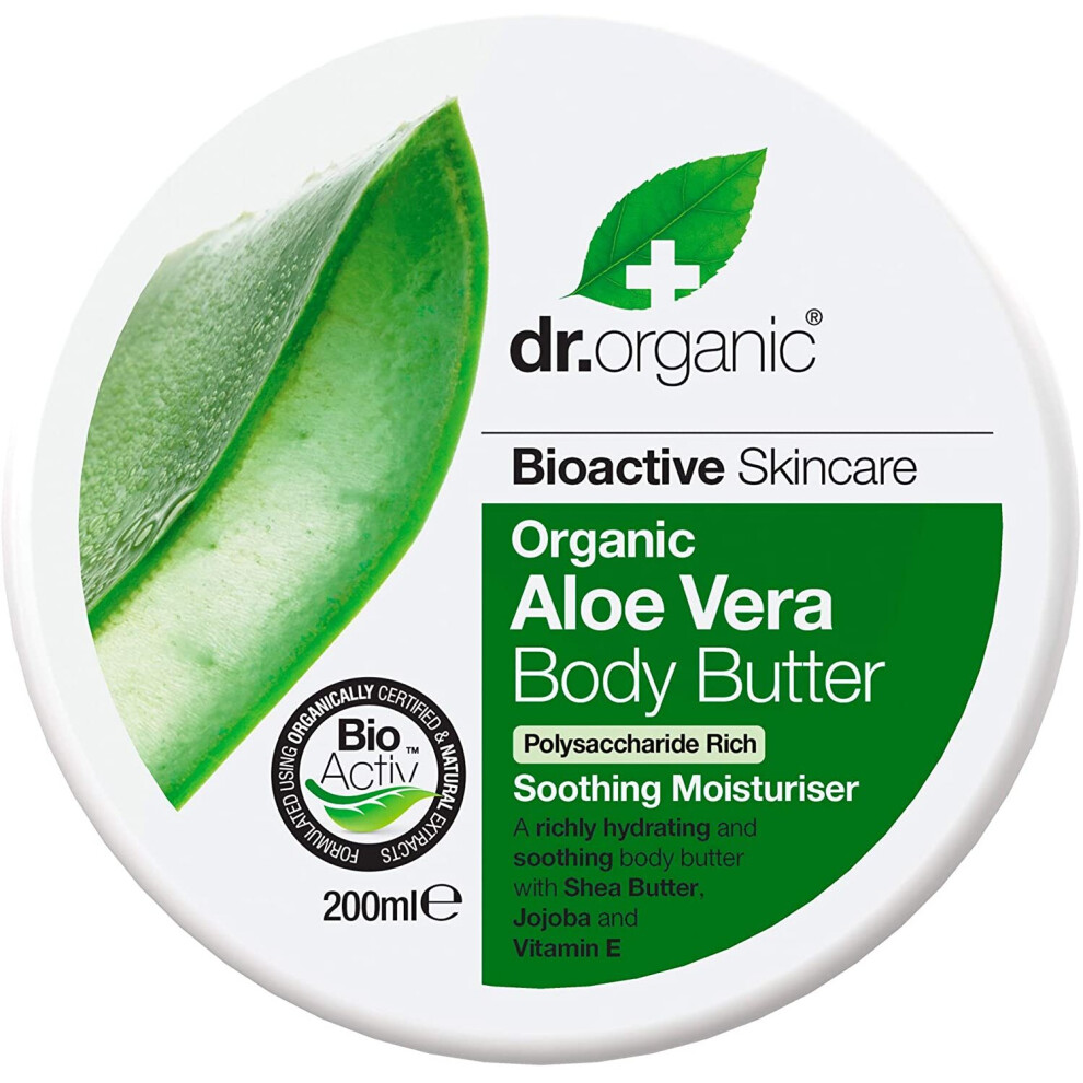 Dr Organic Aloe Vera Body Butter, 0.26601 Kg, Dr00105 - Image 4