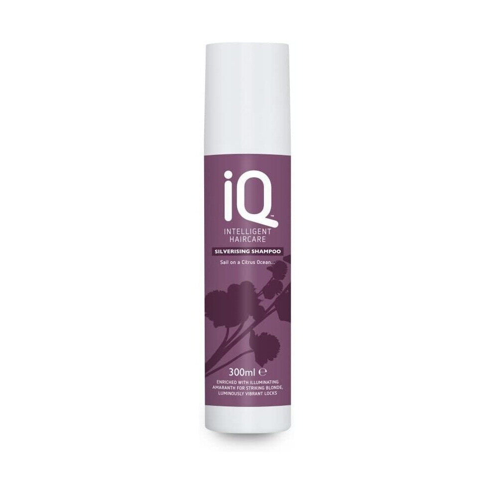 Iq Intelligent Haircare Silverising Shampoo 300Ml