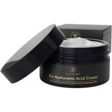 ORGANIC Hyaluronic Acid Face Cream - 100ml Jar - Concentrated Moisturiser for Women with Aloe Vera - Total Age Repair Night Cream - Vegan Anti-Aging S