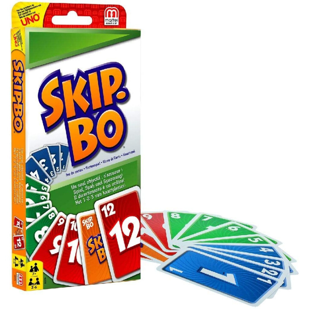 SKIP-BO (52370) - MATTEL