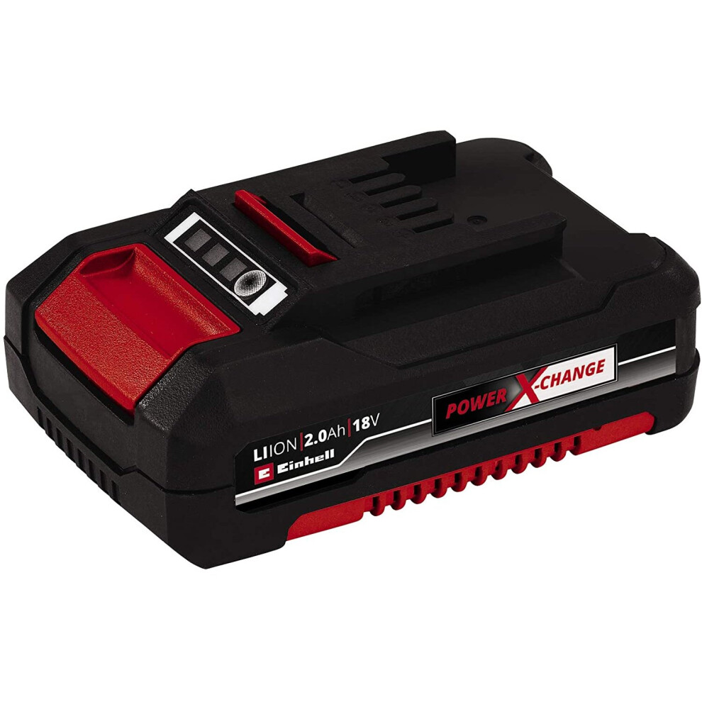 Einhell 4511395 2.0 Ah Power X-Change Battery, Red