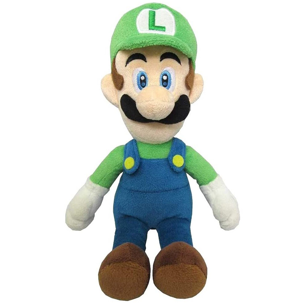 Super Mario Ac02 Luigi Sanei Officially Licensed Plush, Multicolour