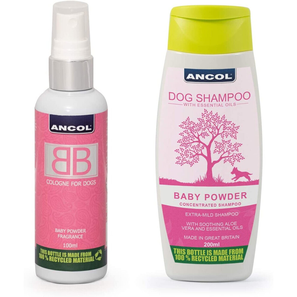 Ancol Cologne Set, Pink, 300ml