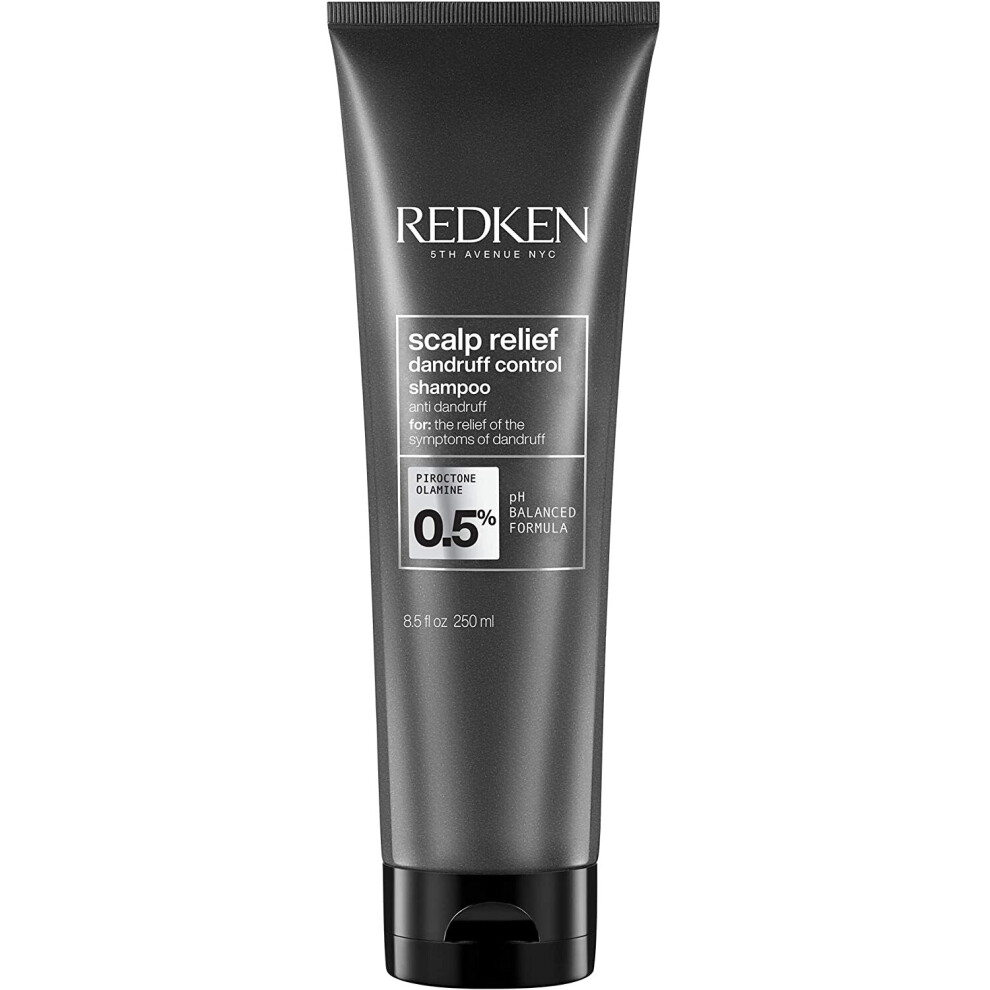 Redken | Scalp Relief | Shampoo | Dandruff Control | Oil | For Dandruff Symptoms | 250Ml Lavender