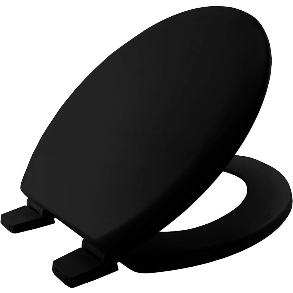 Bemis 5000Zar047 Chicago Toilet Seat, Black