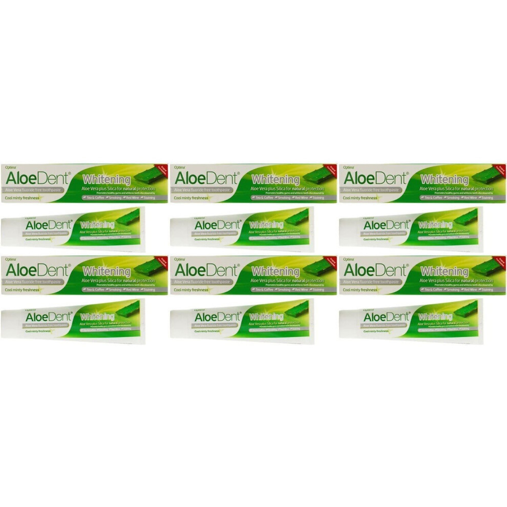 Aloe Dent Whitening Toothpaste 100ml x 6 Packs