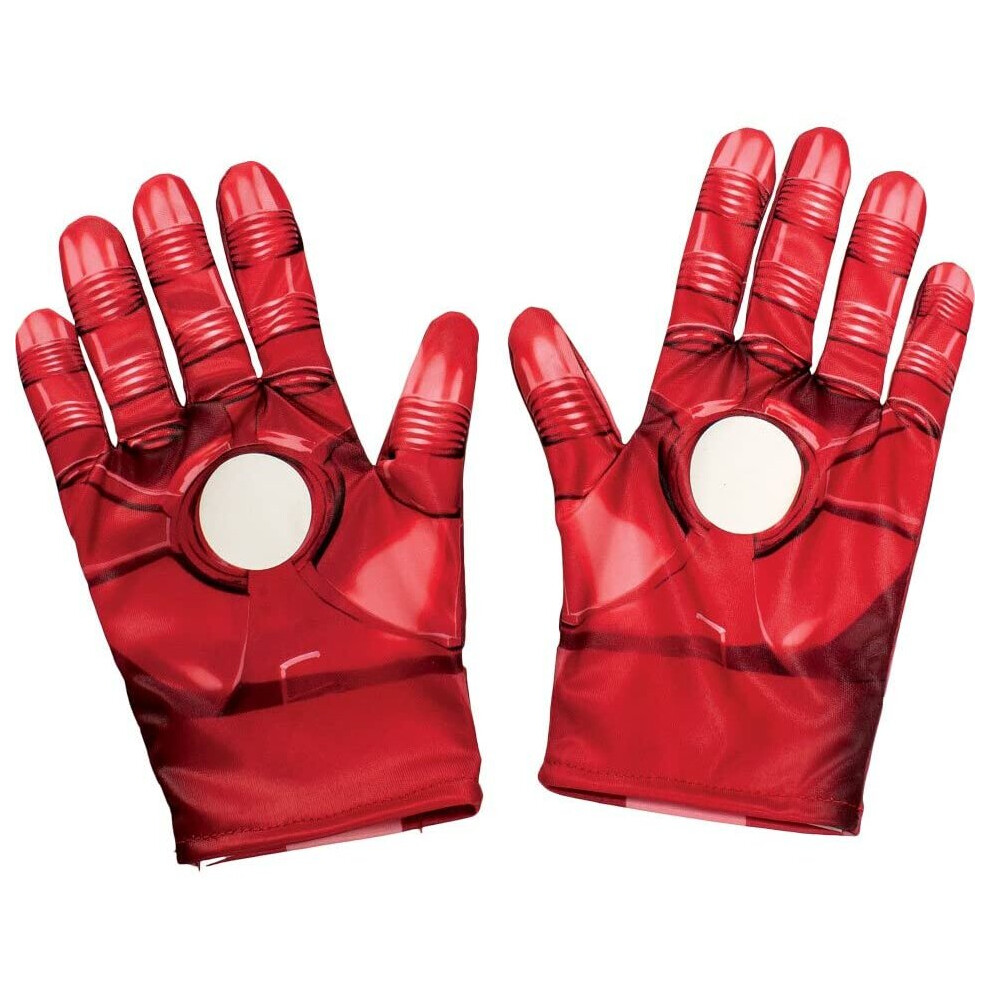 Rubie's Official Marvel Avengers Assemble Iron Man Child Gloves,- One Size
