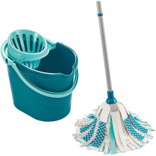 LEIFHEIT 52106 mop Cotton Fiber Dry&wet Blue White