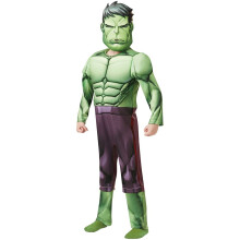 DÉGUISEMENT LUXE HULK REMBOURRÉ GARÇON 5/6 ANS Vert, Anis, Menthe, Eau