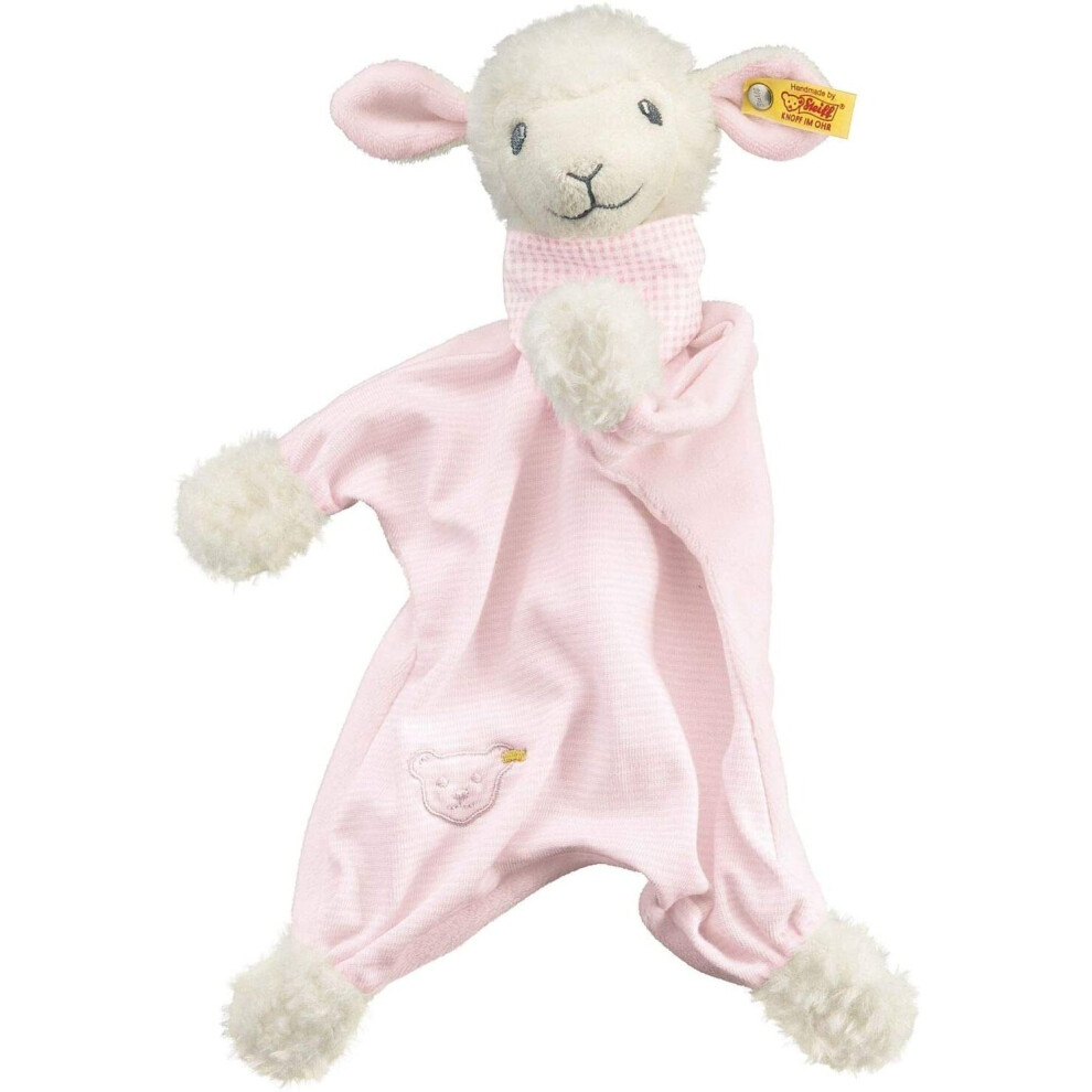 Steiff 30cm Sweet Dreams Lamb Comforter (Pink)