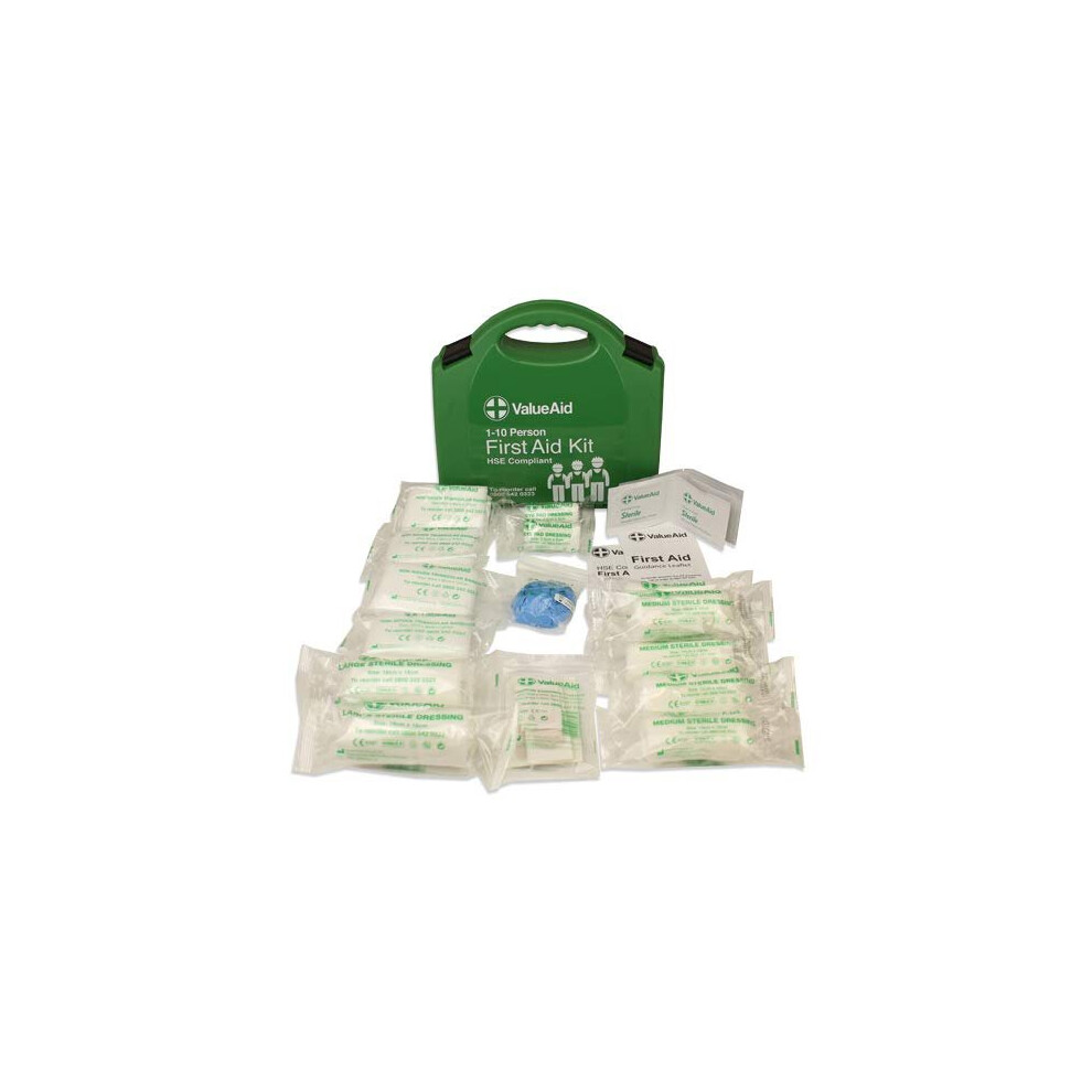 Value Aid Hse Compliant Workplace First Aid Kit (1-10 Person)