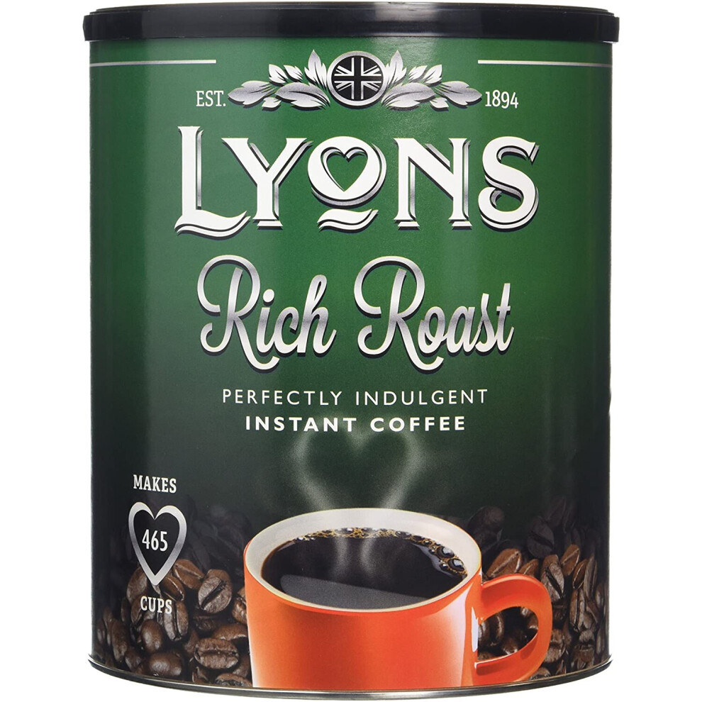 Lyons Rich Roast Coffee Granules 750 G (Pack Of 1)