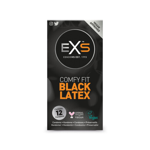 'Latex Condoms Black x12 EXS' 2