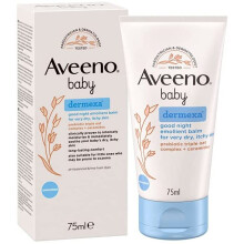 Aveeno Baby Dermexa Good Night Emollient Balm, 75 ml [Packaging May Vary]