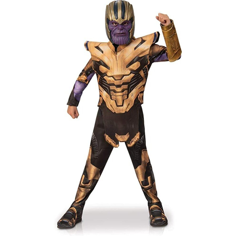 Rubies Rubie's Official Marvel Avengers Endgame Thanos Classic Childs Costume, Kids Superhero Fancy Dress Multicolor