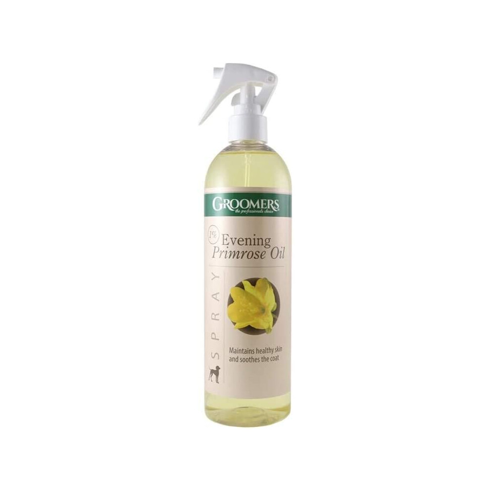 Groomers Dog Coat Conditioning Spray with Evening Primrose Oil 500ml