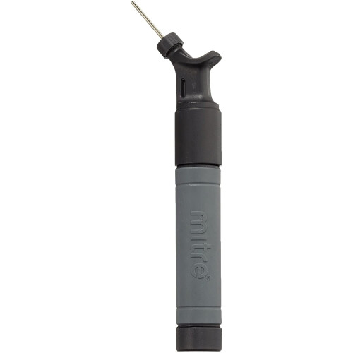 Mitre Mitre Deluxe Double Action Ball Pump, Grey