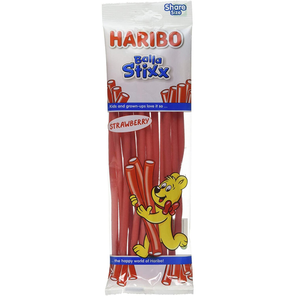 Haribo Balla Stixx Strawberry Sweets,160g