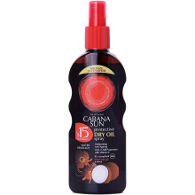 Cabana Sun CABANA Deep Tanning Dry Oil Spray SPF15-200 ml