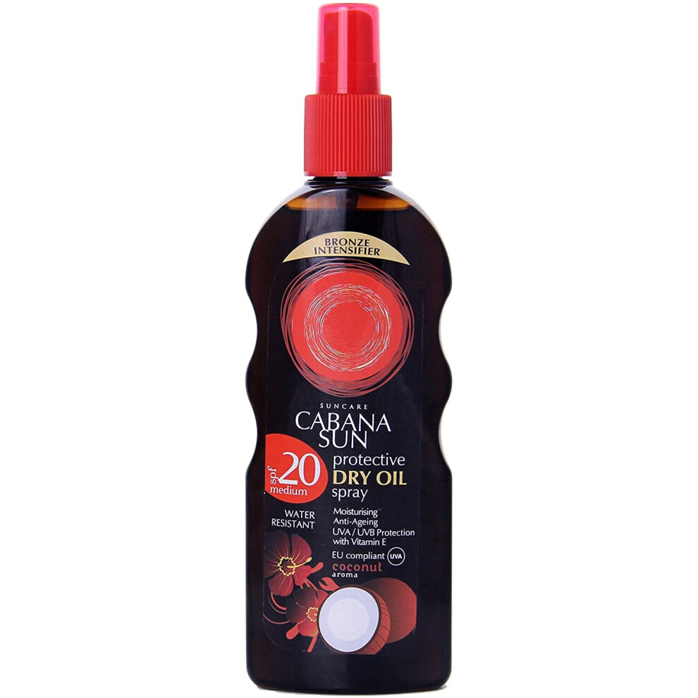 Cabana Sun CABANA Deep Tanning Dry Oil Spray SPF20 - 200 ml