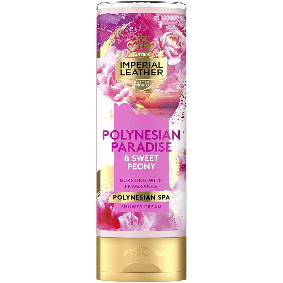 Imperial Leather Shower Gel, Polynesian Paradise & Sweet Peony Creamy Body Wash, Multipack of 6 x 500 ml