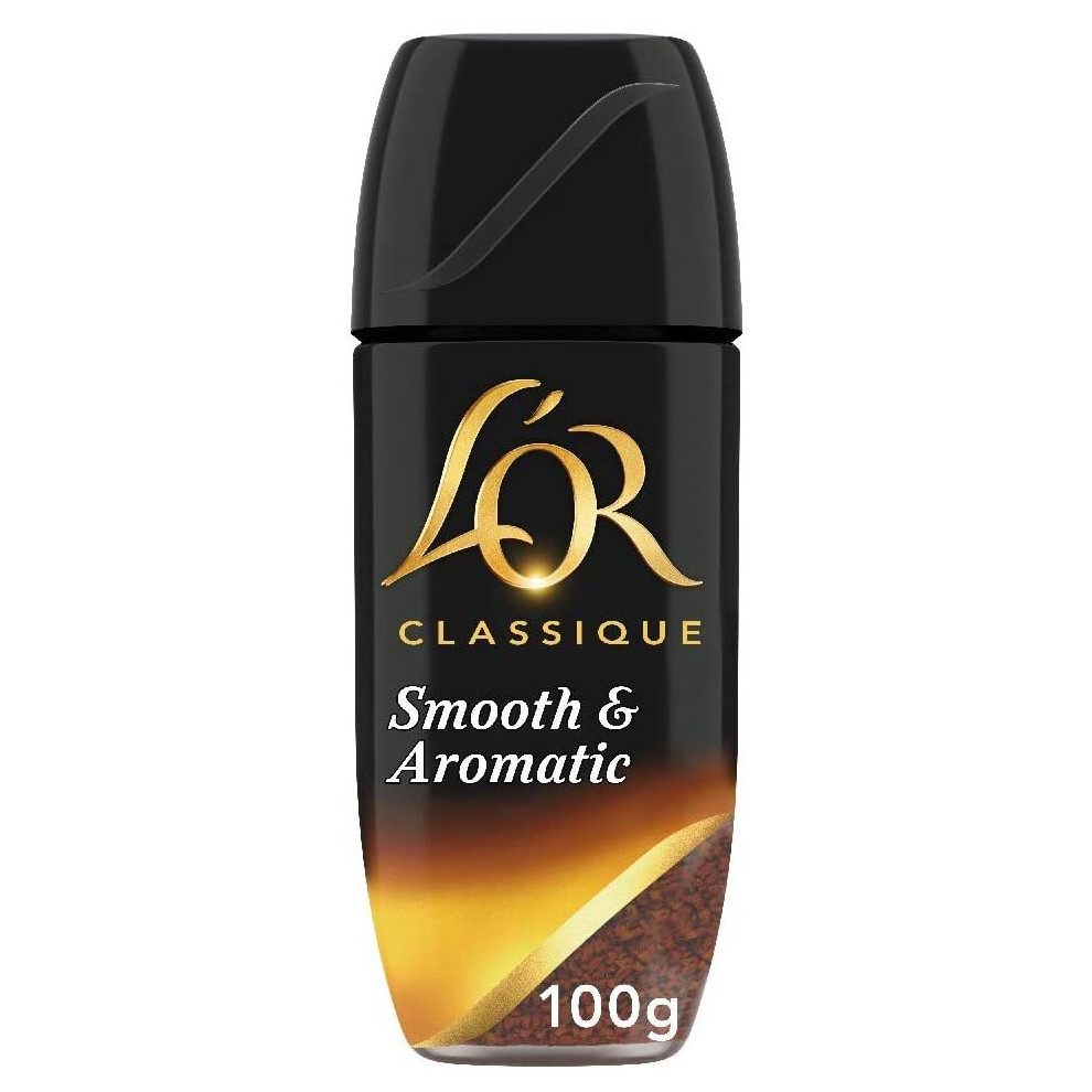 New L'or Classique Instant Coffee 100G (Total Of 6 Jars)