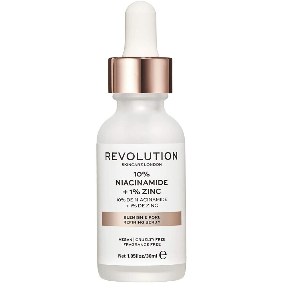 Revolution Skincare London Revolution Skincare 10% Niacinamide + Zinc Blemish And Pore Refining Serum (30Ml)