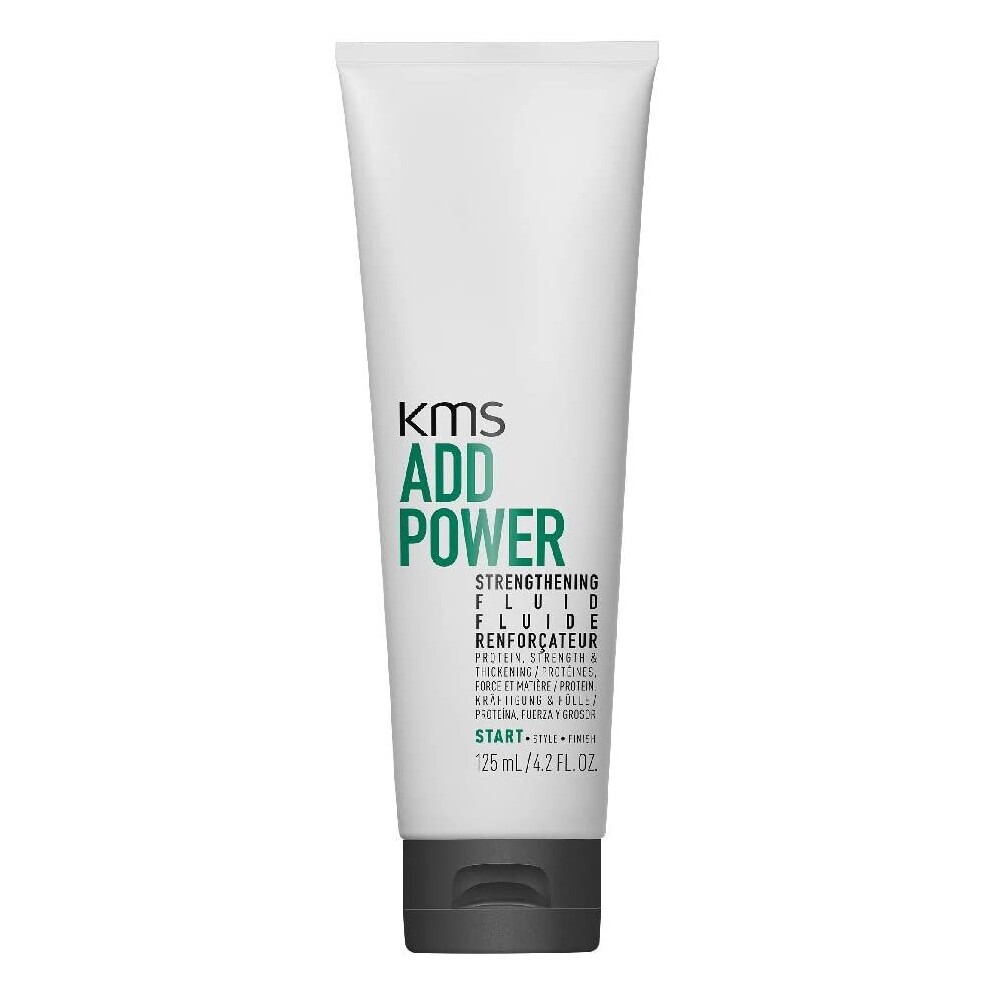 KMS Add Power Strengthening Fluid Hair Detangler For Fine Hair, 125ml