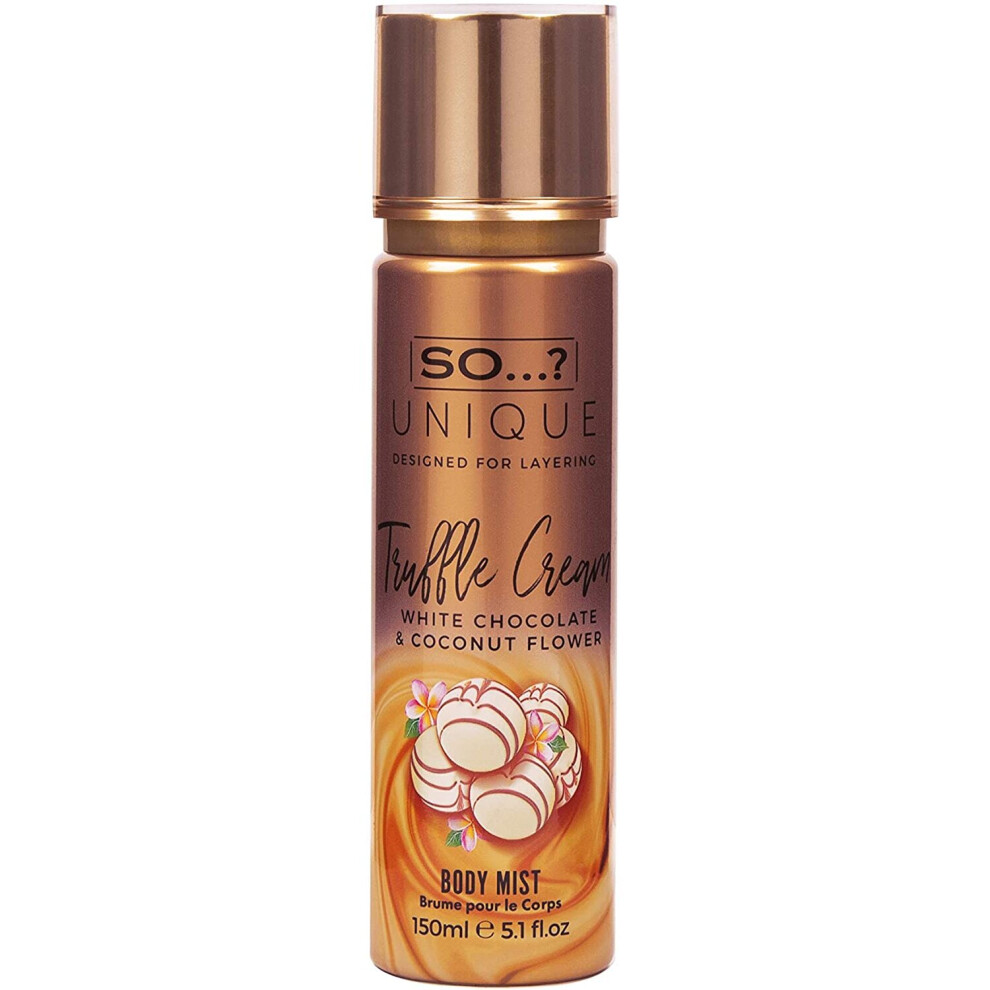 So?? So Unique Truffle Body Mist, 150 Ml Cream