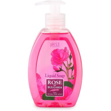 Flytande tvål med rosenvatten 300 g - återfuktande, aromatisk rosdoft