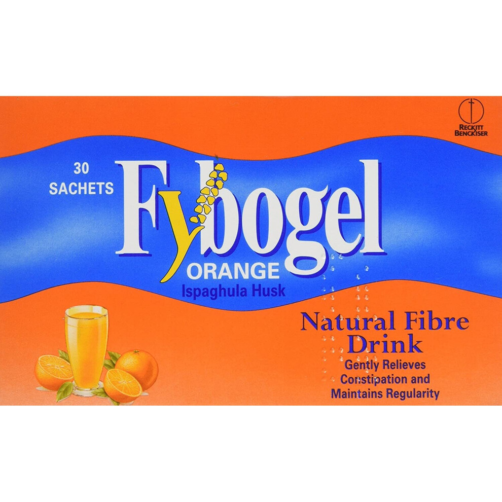 Fybogel Orange - 30 Sachets x 2 Packs